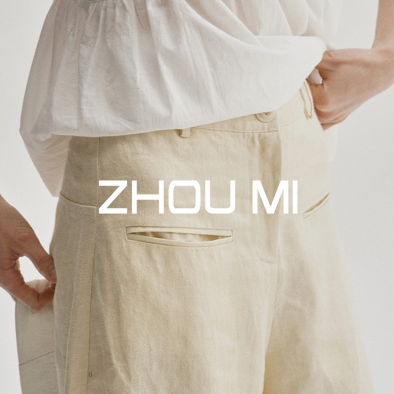 ZHOU MI “精致休闲”汉麻香蕉裤 ZK5992