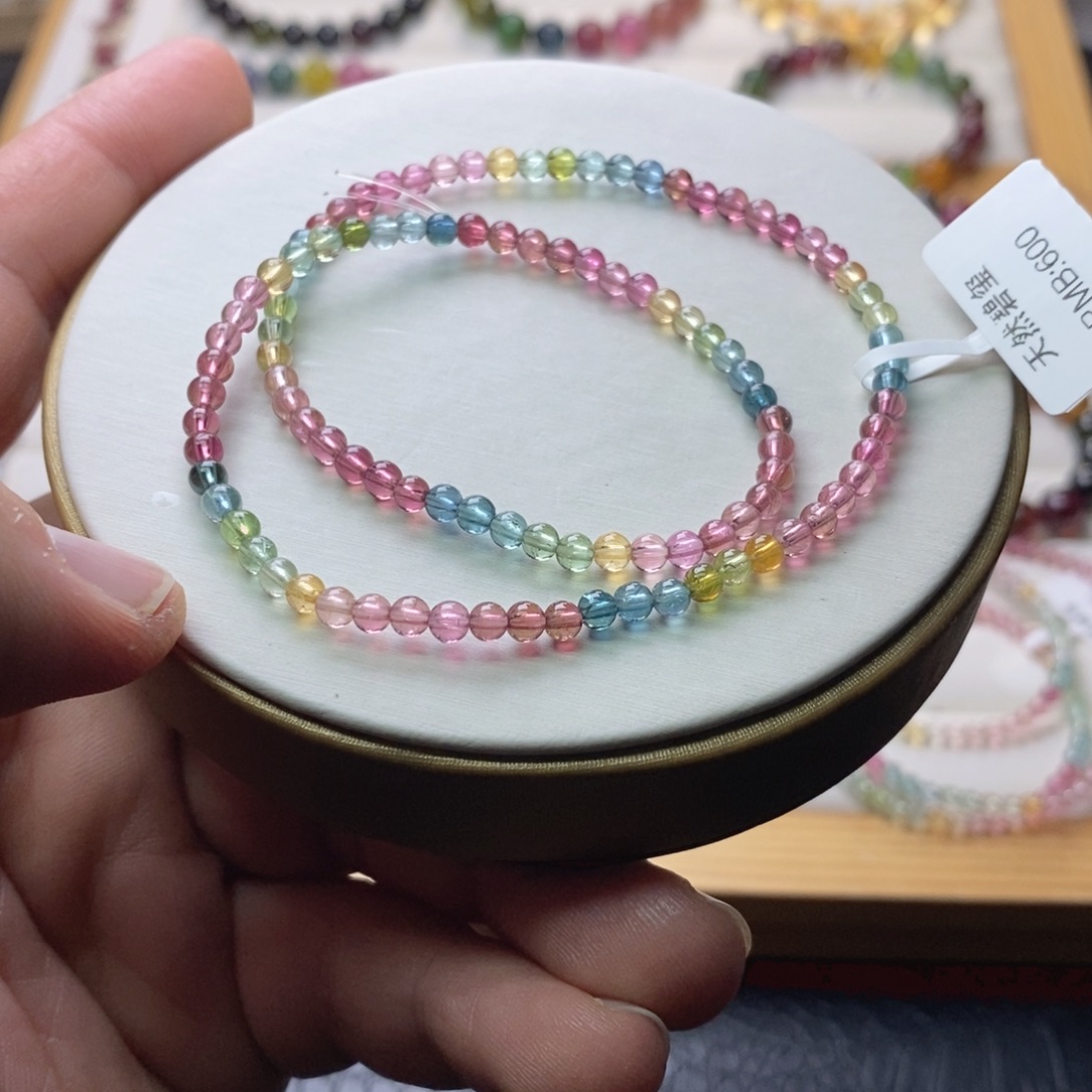 碧玺手链未镶嵌碧玺