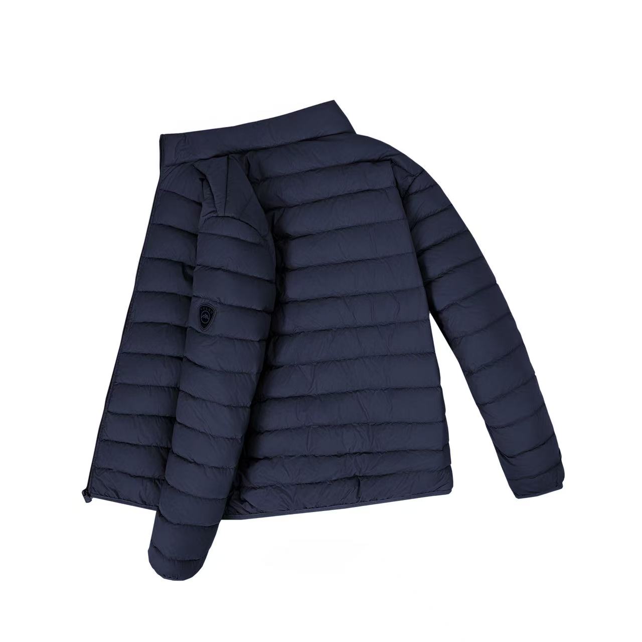 亚兰奴2025年男款白鸭绒羽绒服轻薄款男款立领轻便保暖