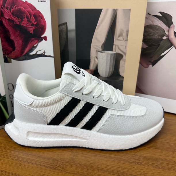 （2）A069秋季新款情侣款透气舒适网面时尚潮鞋百搭减震慢跑鞋