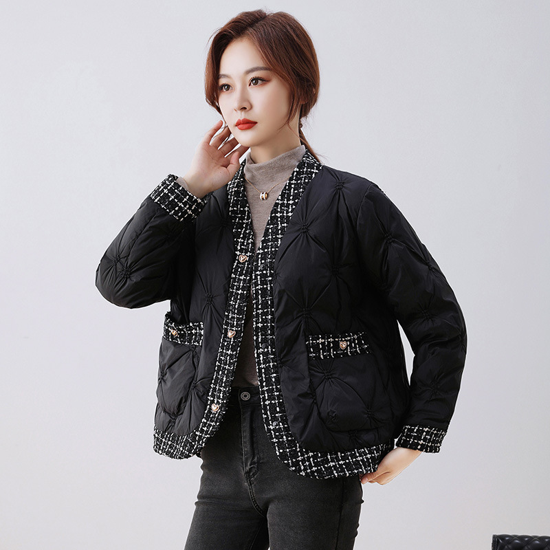 短款羽绒服女高级感小香风冬季新款羽绒服