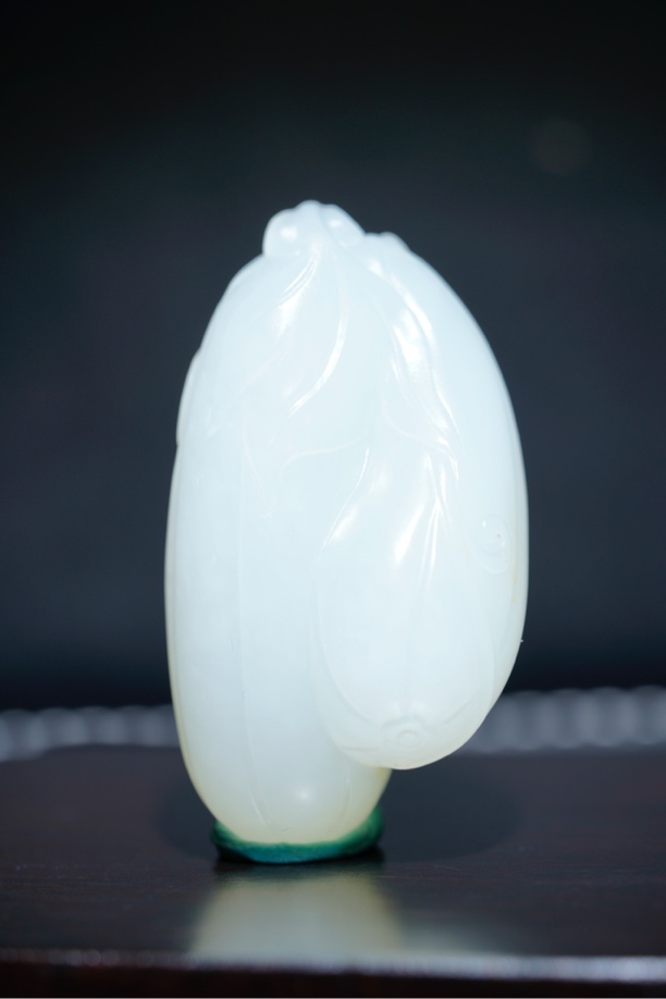 杰出美玉和田玉瓜果吉祥件福瓜33克