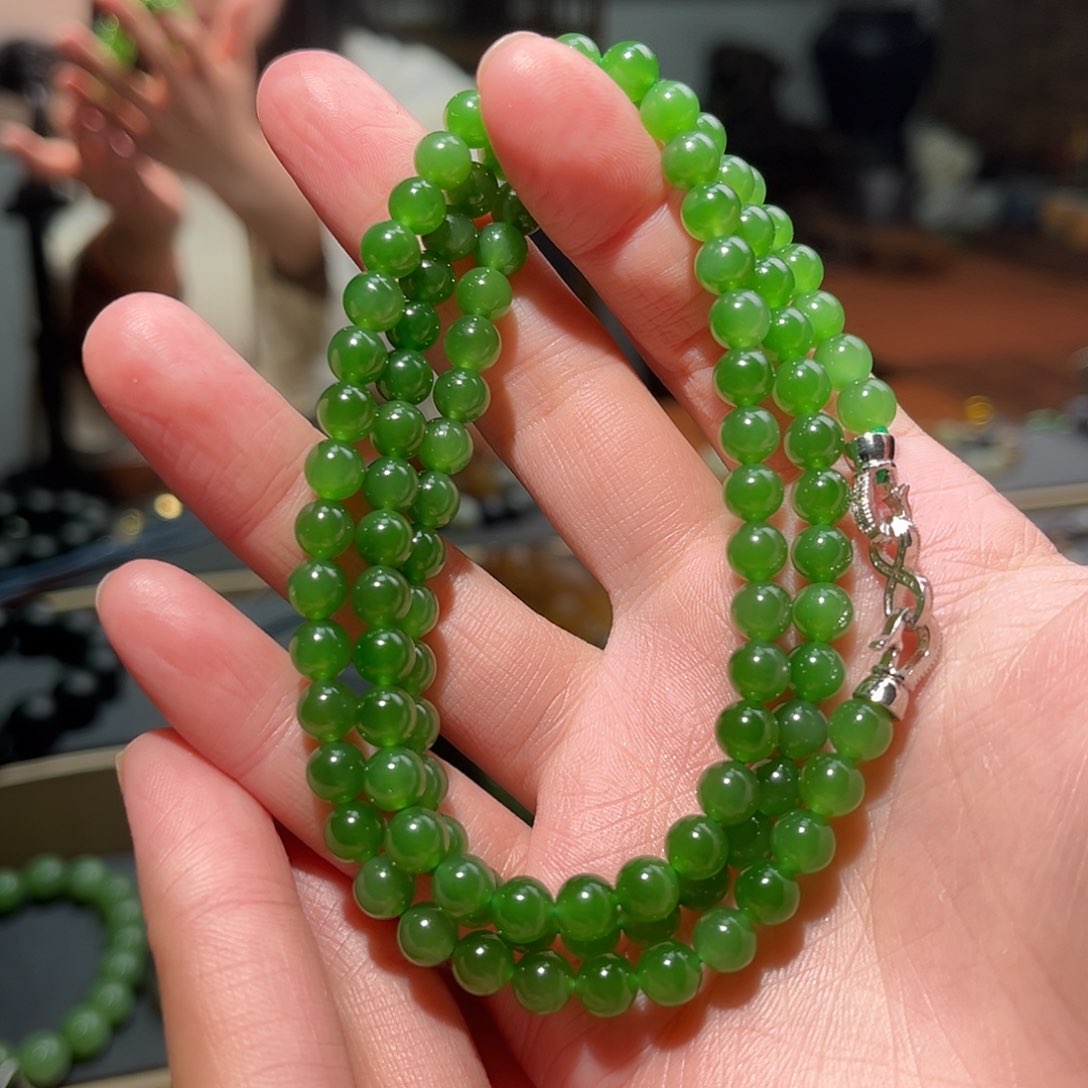 和田玉颈饰未镶嵌用****5