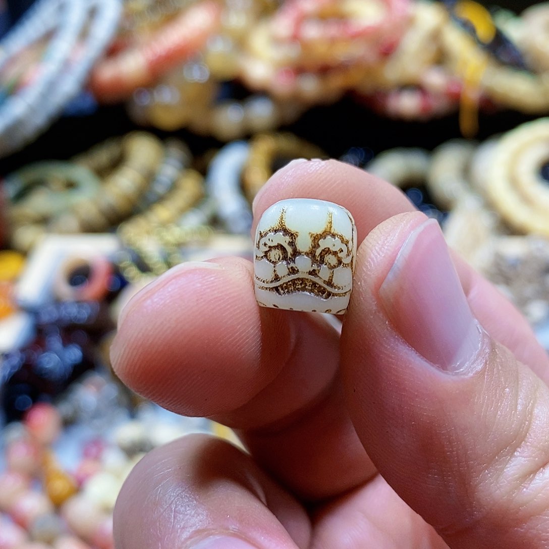 牛骨摆件孙*手串配饰