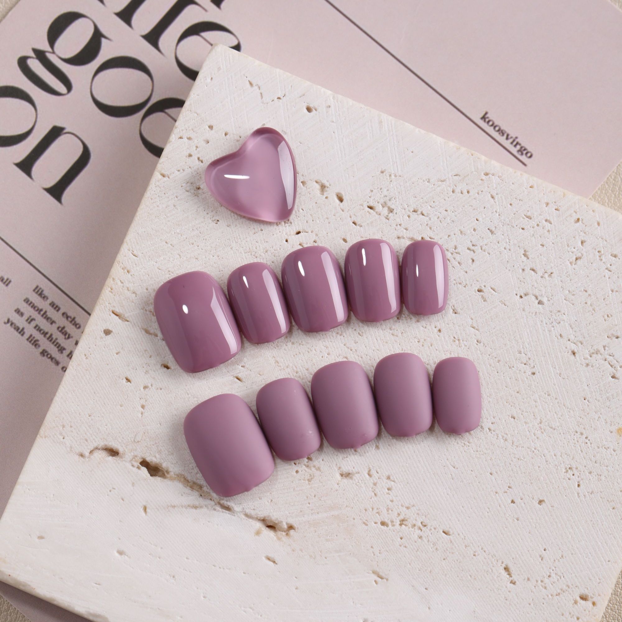 【风信紫】高饱和度一秒流平网红爆款显白美甲甲油胶直播专属3