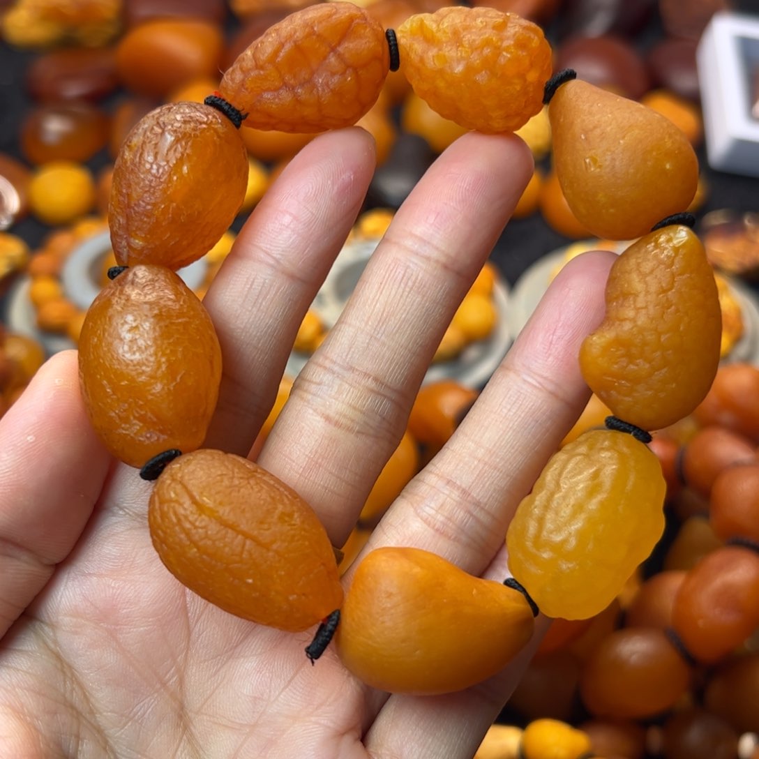 琥珀裸石未镶嵌天然蜜蜡