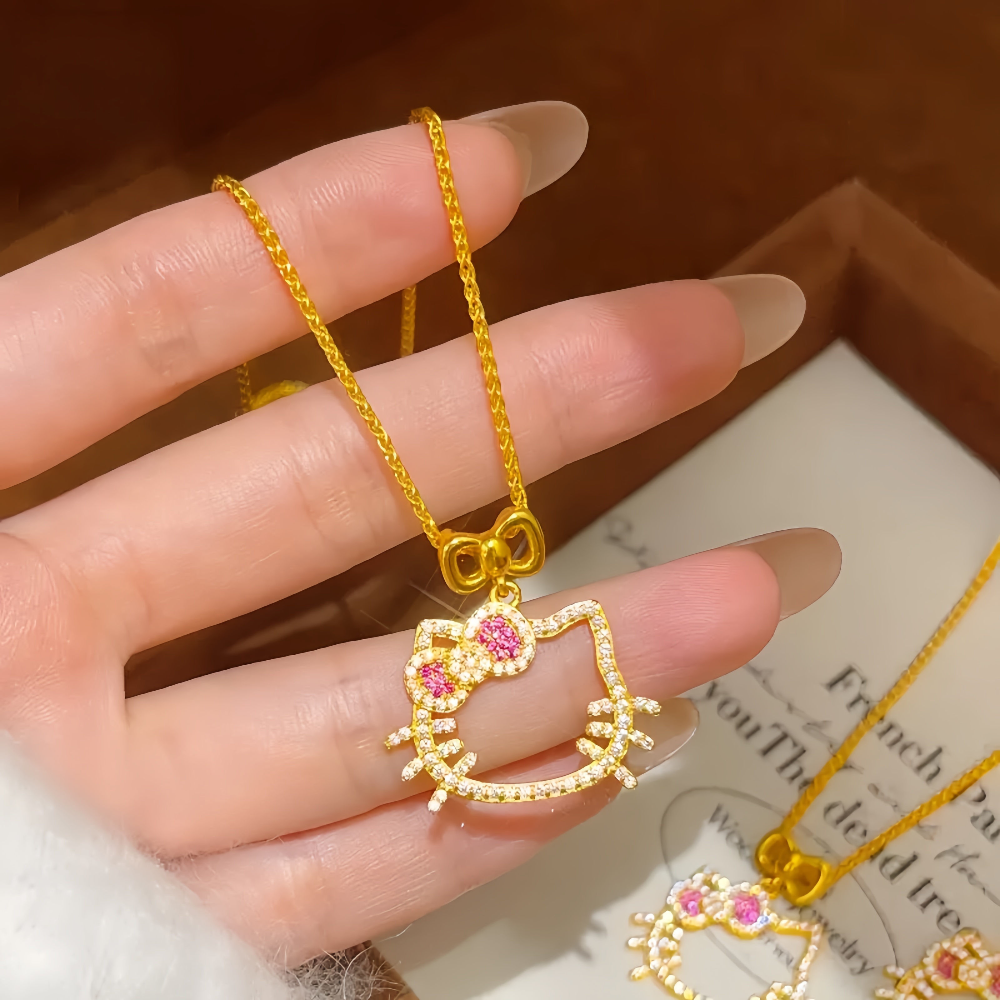 金屿/JINYU吊坠 「Hello Kitty」