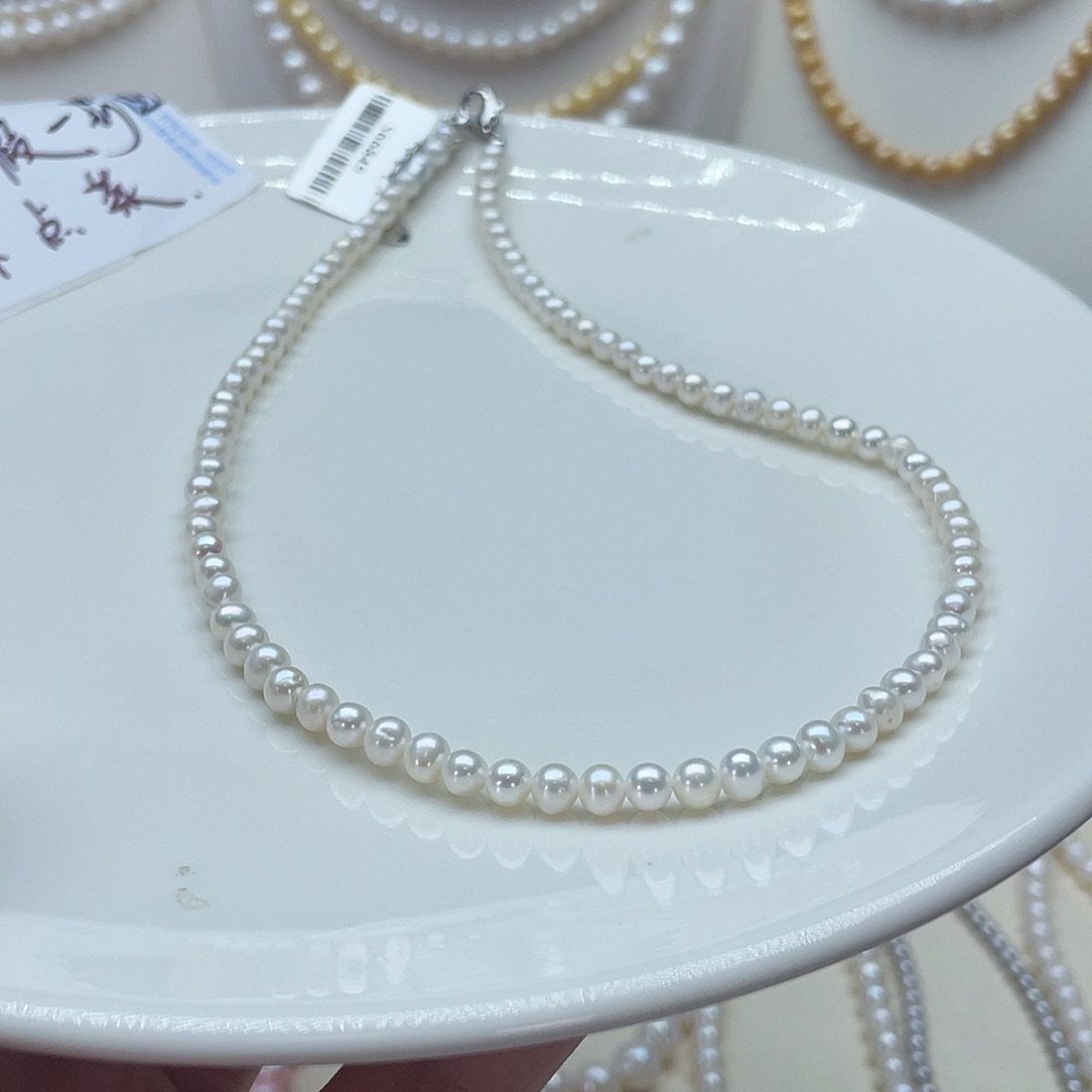 淡水珍珠手绳合金