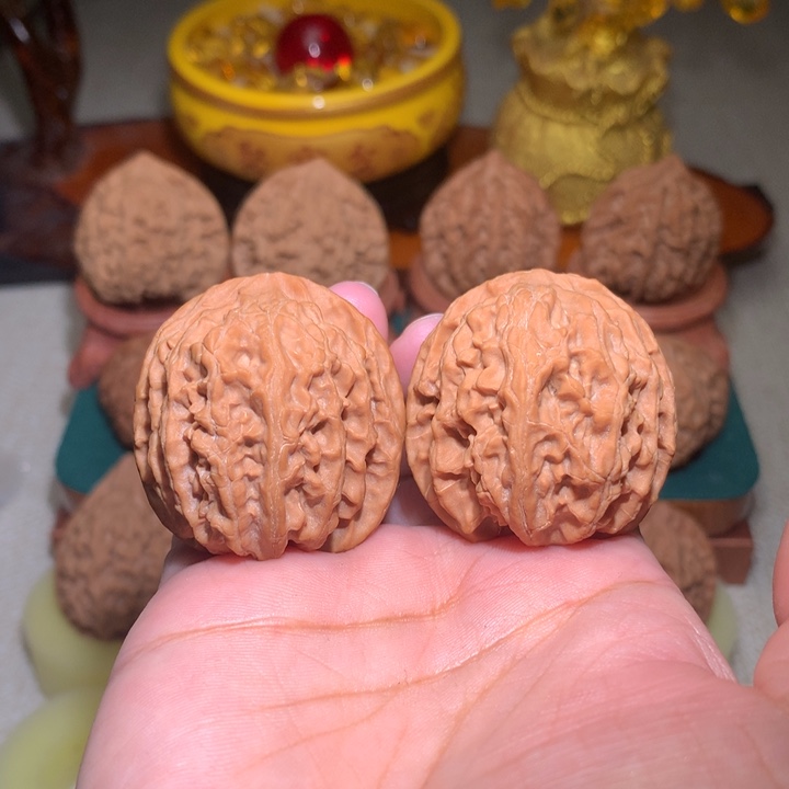 文玩核桃把件维***安苹果