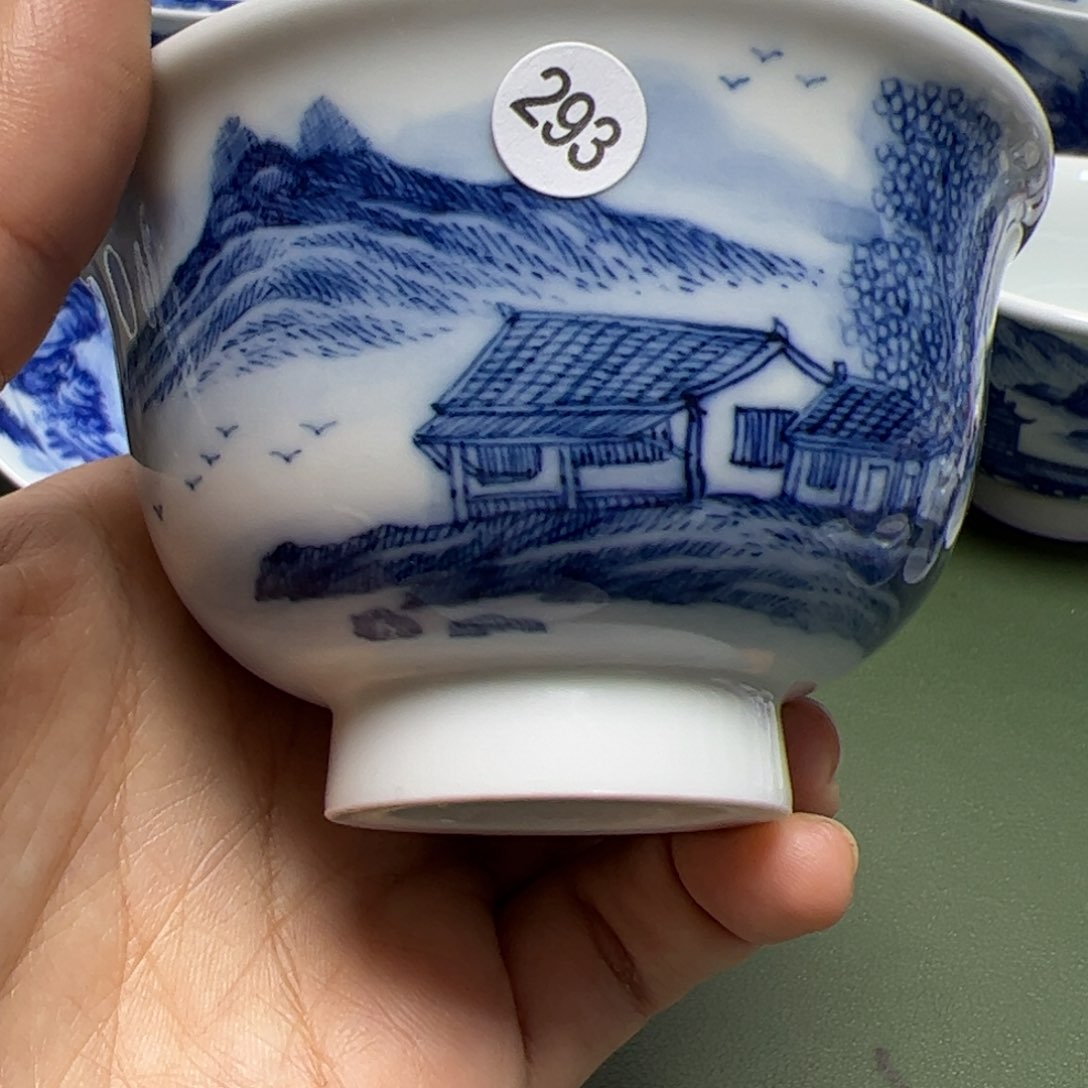 杯沙沙手工手绘茶具293