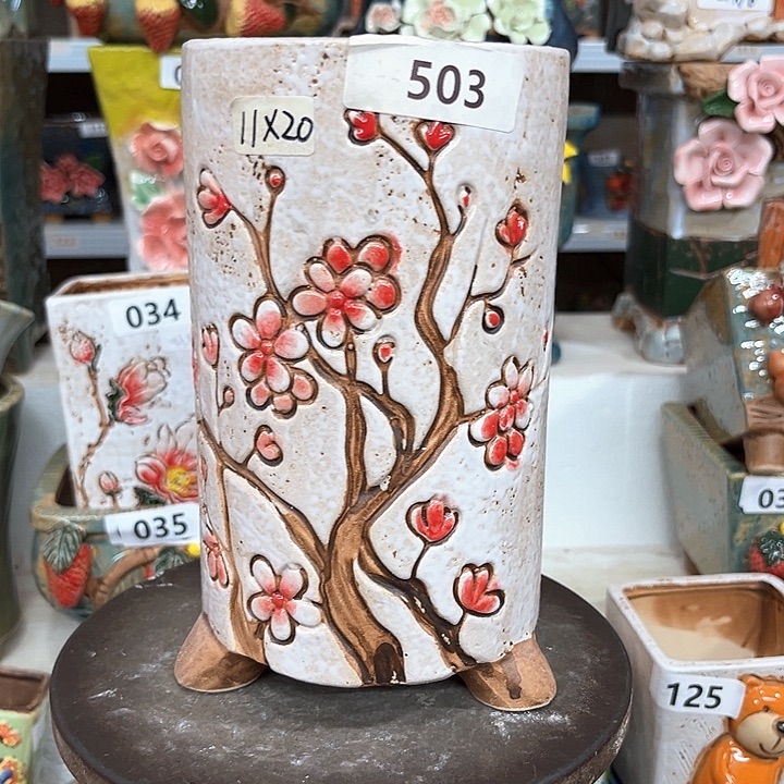 紫砂花盆粗陶材质多肉花盆