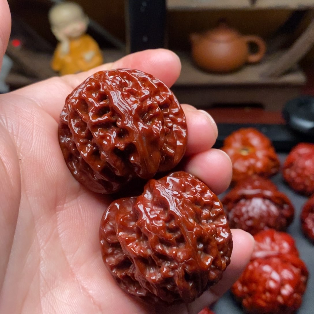 吊坠文玩核桃38苹果