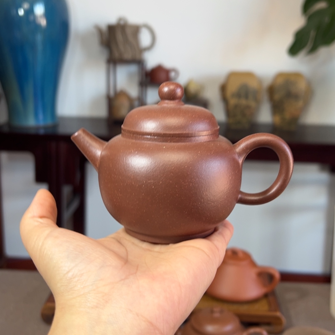 茶壶紫砂巨轮底槽清220