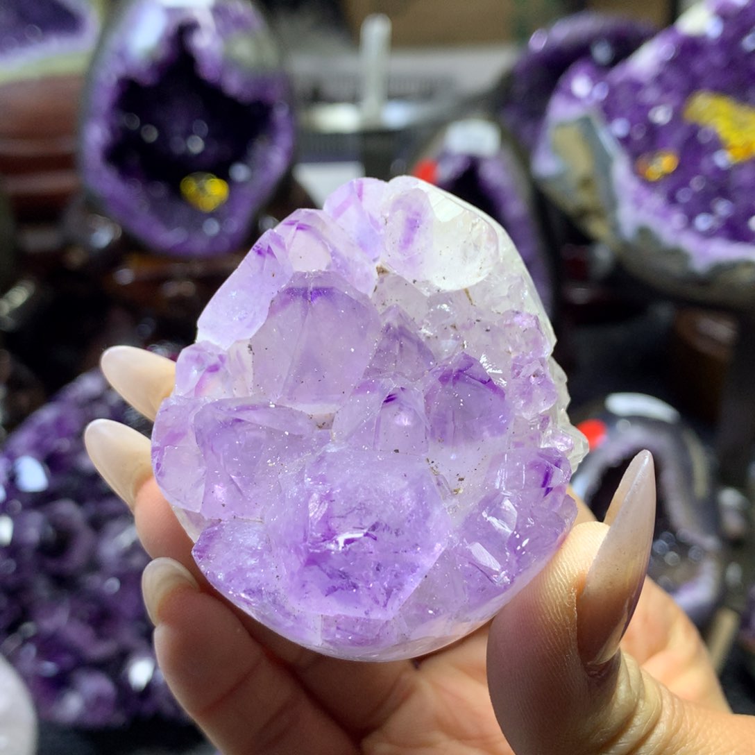 水晶摆件婷未镶嵌