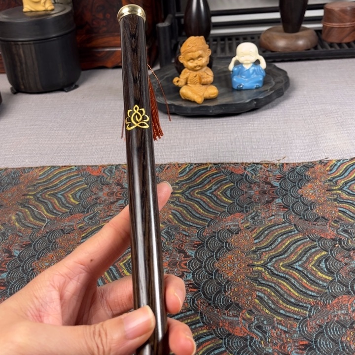 贡木紫光檀线香桶