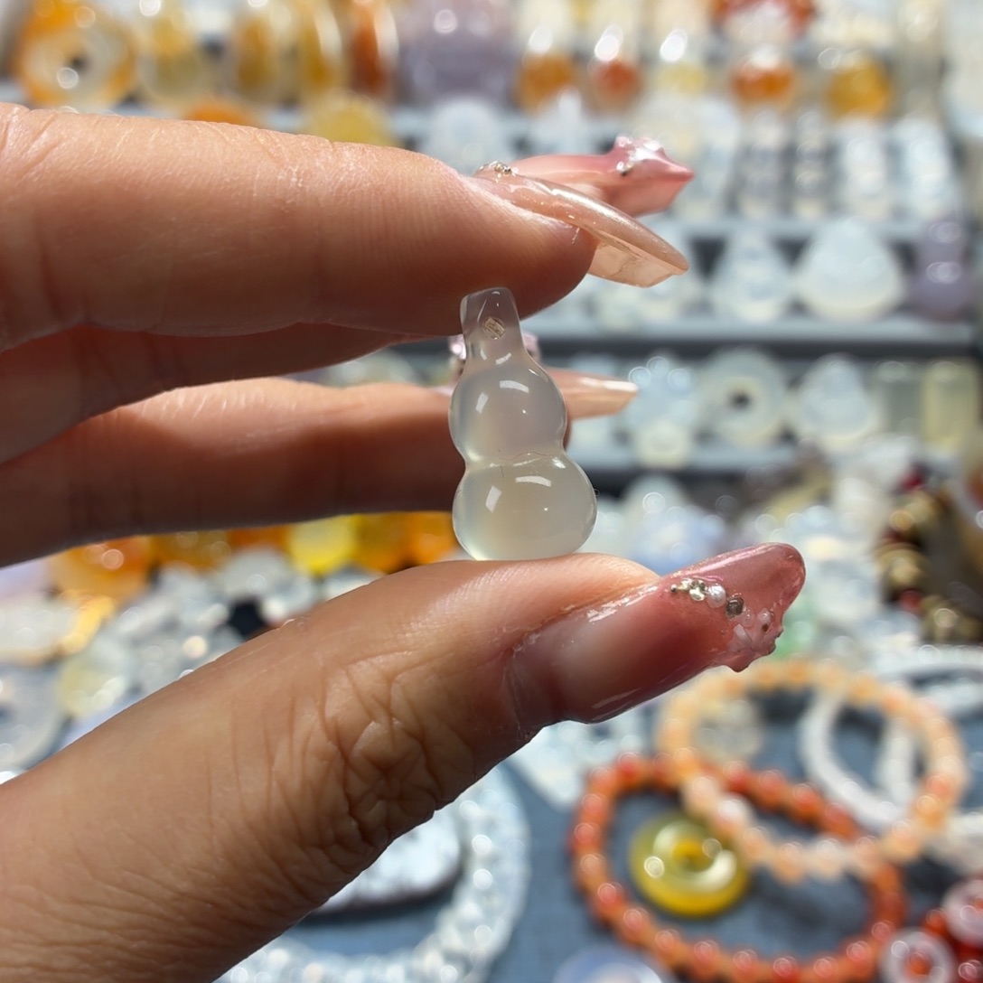 玛瑙/玉髓未镶嵌吊坠(不含链)