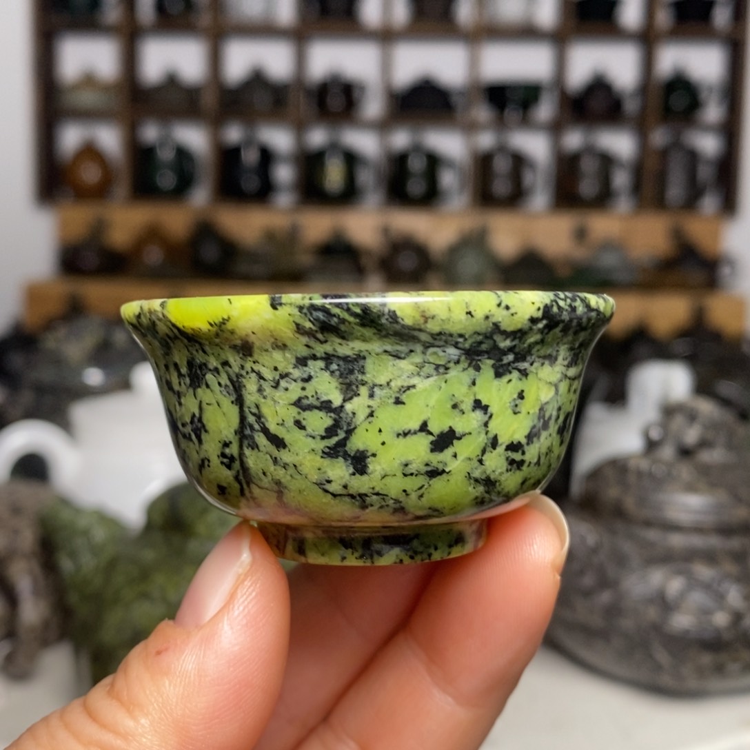 藏玉药王石福利款翻边杯35cc