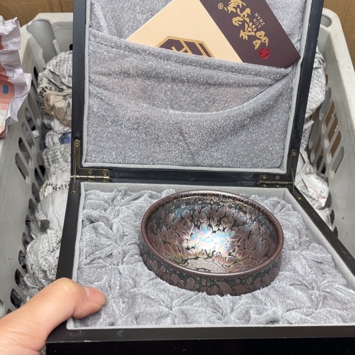 茶盏建窑建盏主人杯