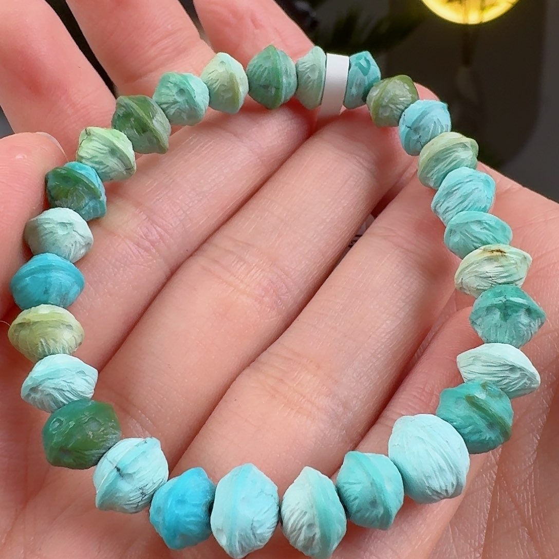 绿松石珠宝奇石未镶嵌