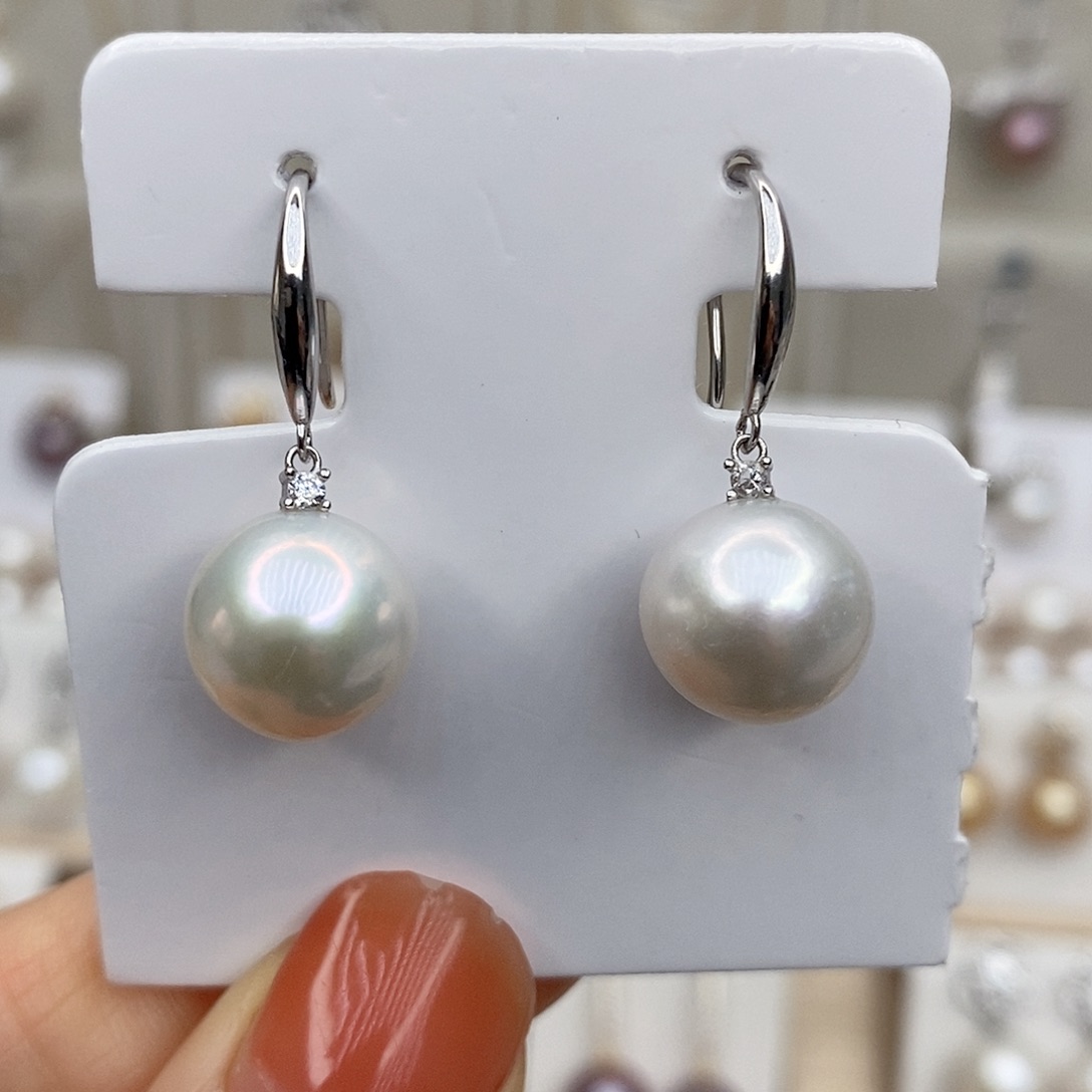 淡水珍珠颈饰银S925镶嵌