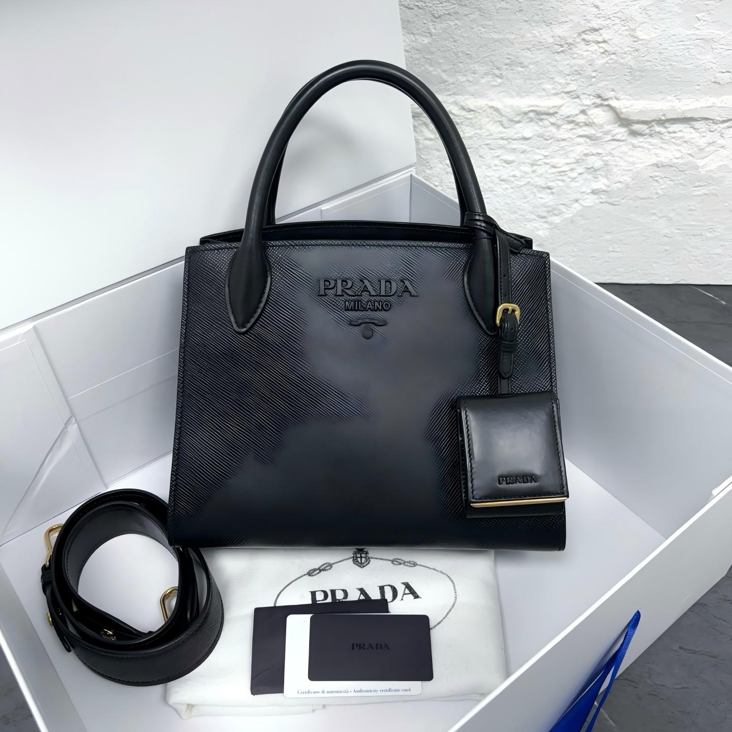 99新 Prada/普拉达 /夏vv1023/单肩包/00409