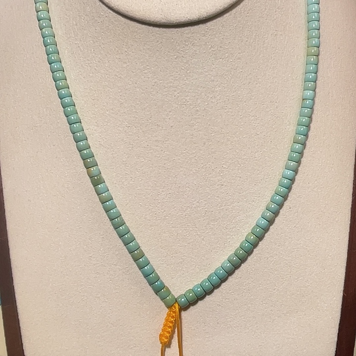 绿松石未镶嵌直切108