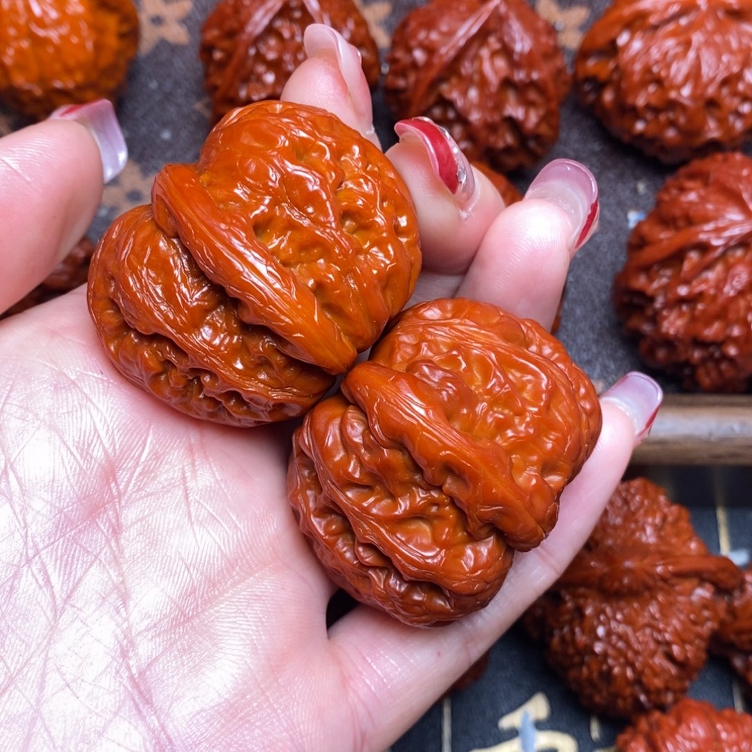 吊坠文玩核桃元宝9