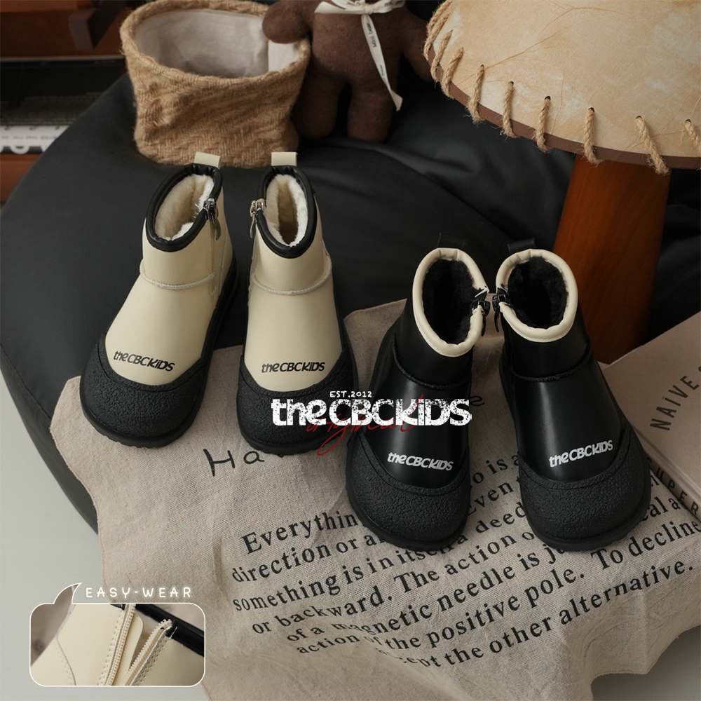 童靴【户外协会】秋冬新男女童高帮马丁靴侧拉链 249031