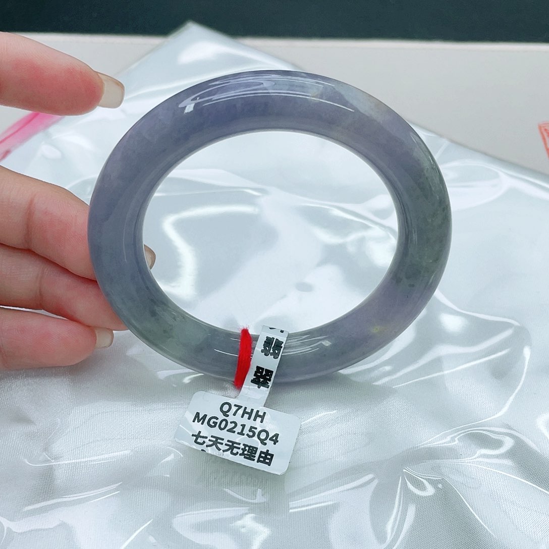 翡翠手镯未镶嵌圆53