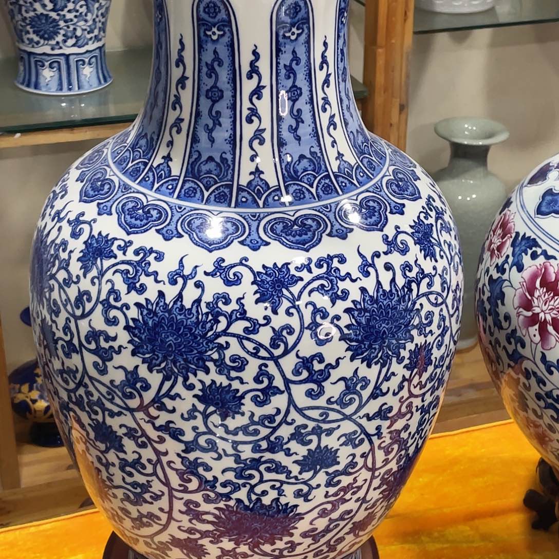 摆件星**雨景德镇的瓷器