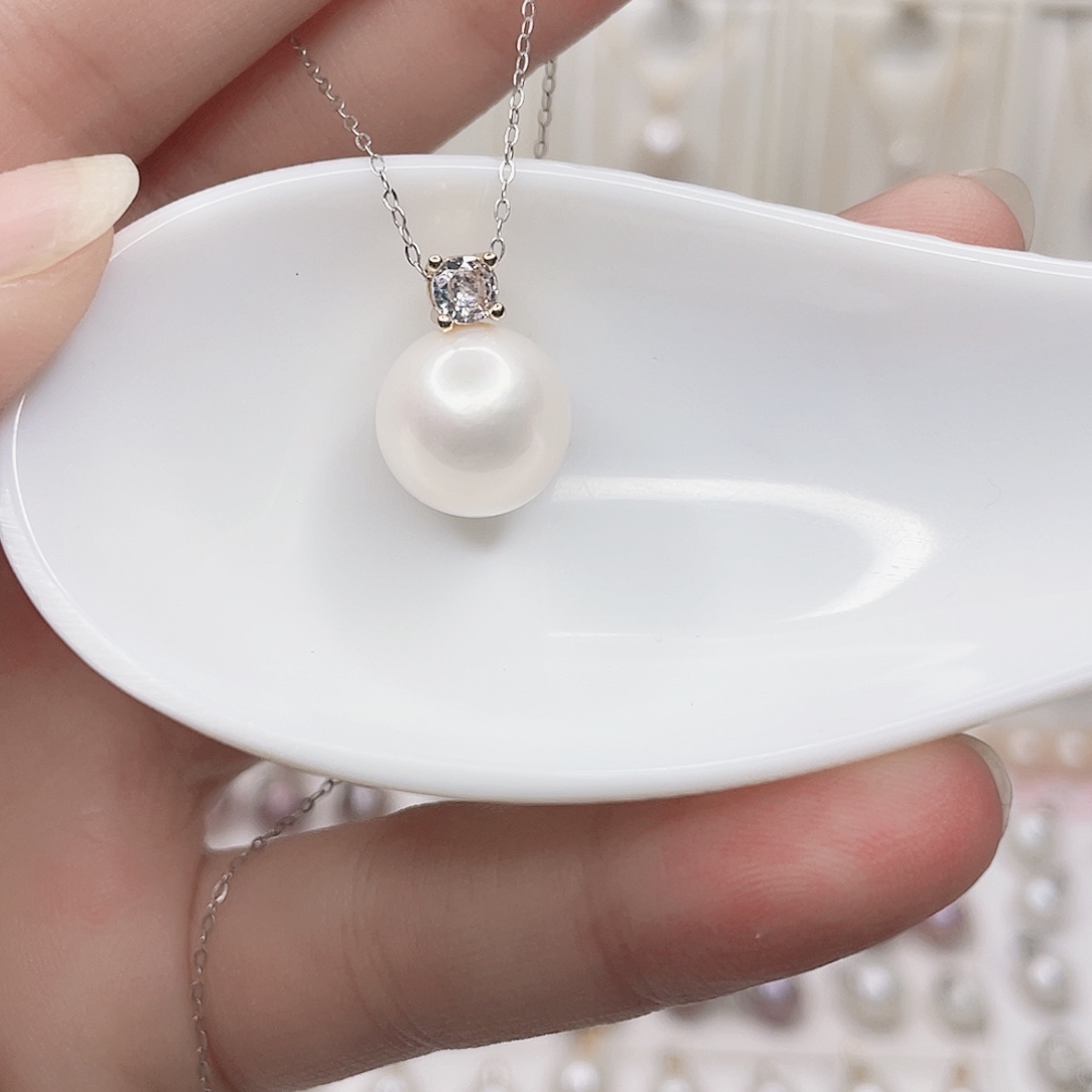 合金吊坠(赠链)淡水珍珠