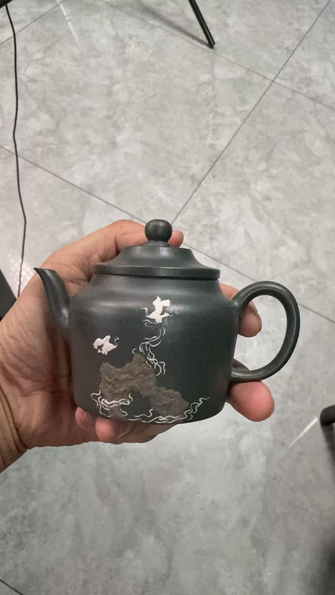 【珽仓破价】宫灯华曌 （绘仙鹤）青段120CC