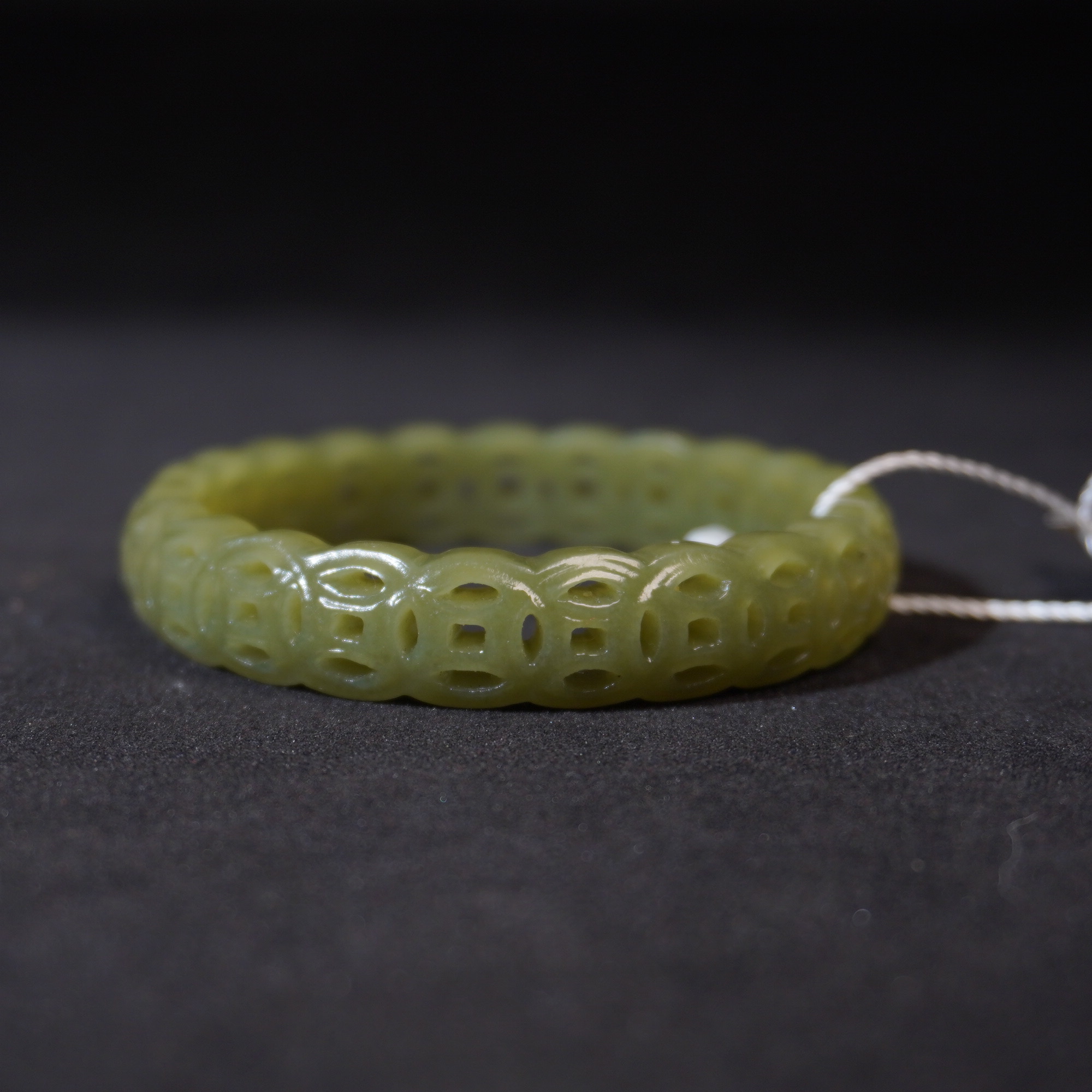 2NE82 清 和田玉手镯