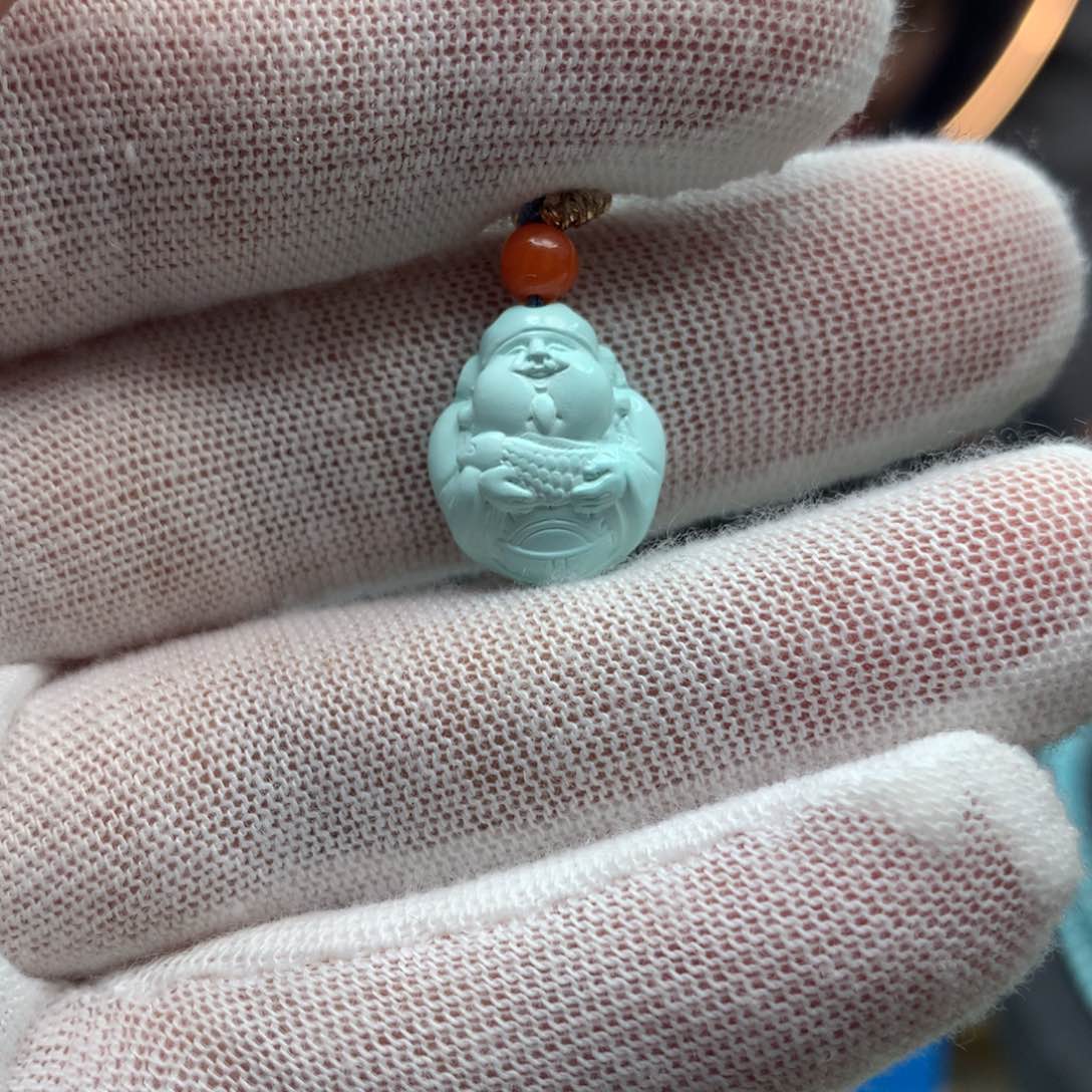 绿松石挂件未镶嵌