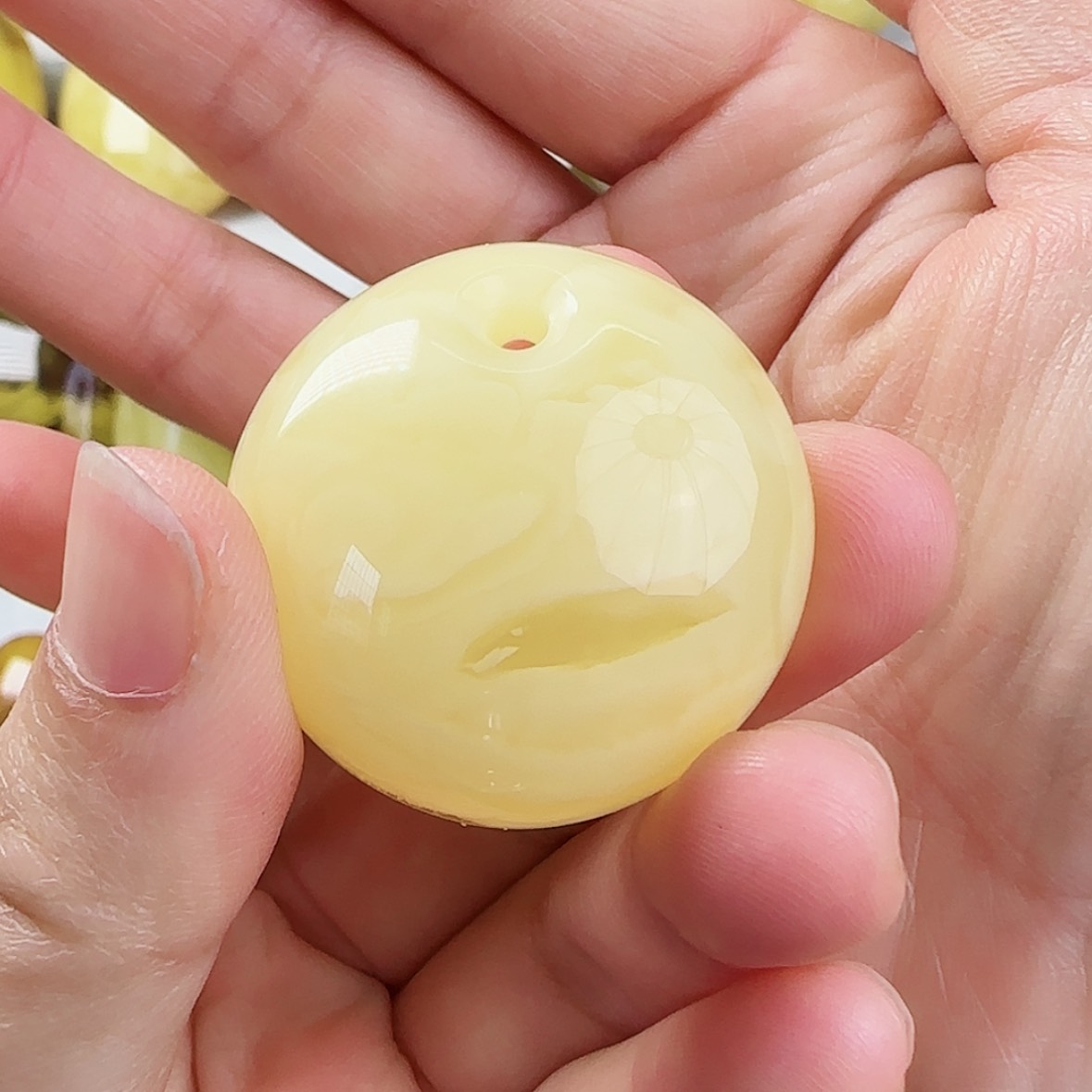 【闪购商品】琥珀颈饰未镶嵌吊坠