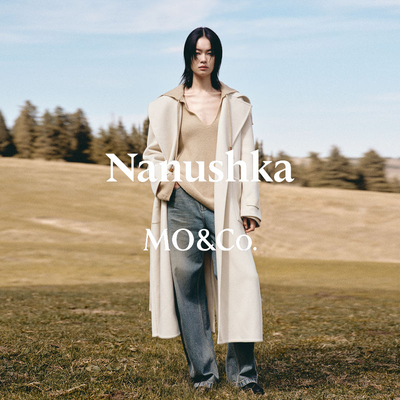 【Nanushka设计师联名】MOCO毛呢大衣2025冬新品附腰带MBE4OVC002
