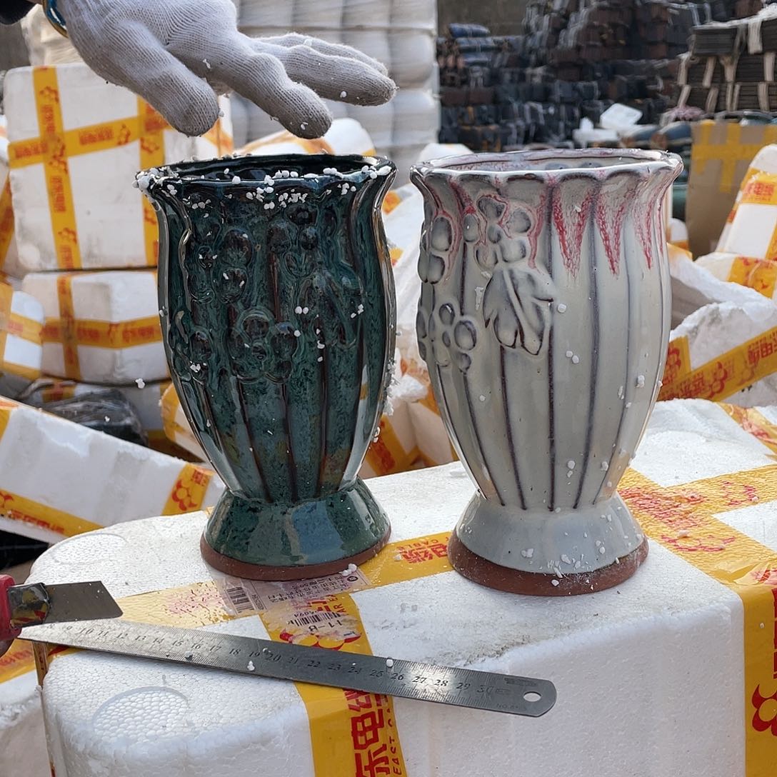 红陶宜兴紫砂花盆