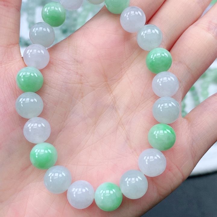 翡翠未镶嵌手链翡翠