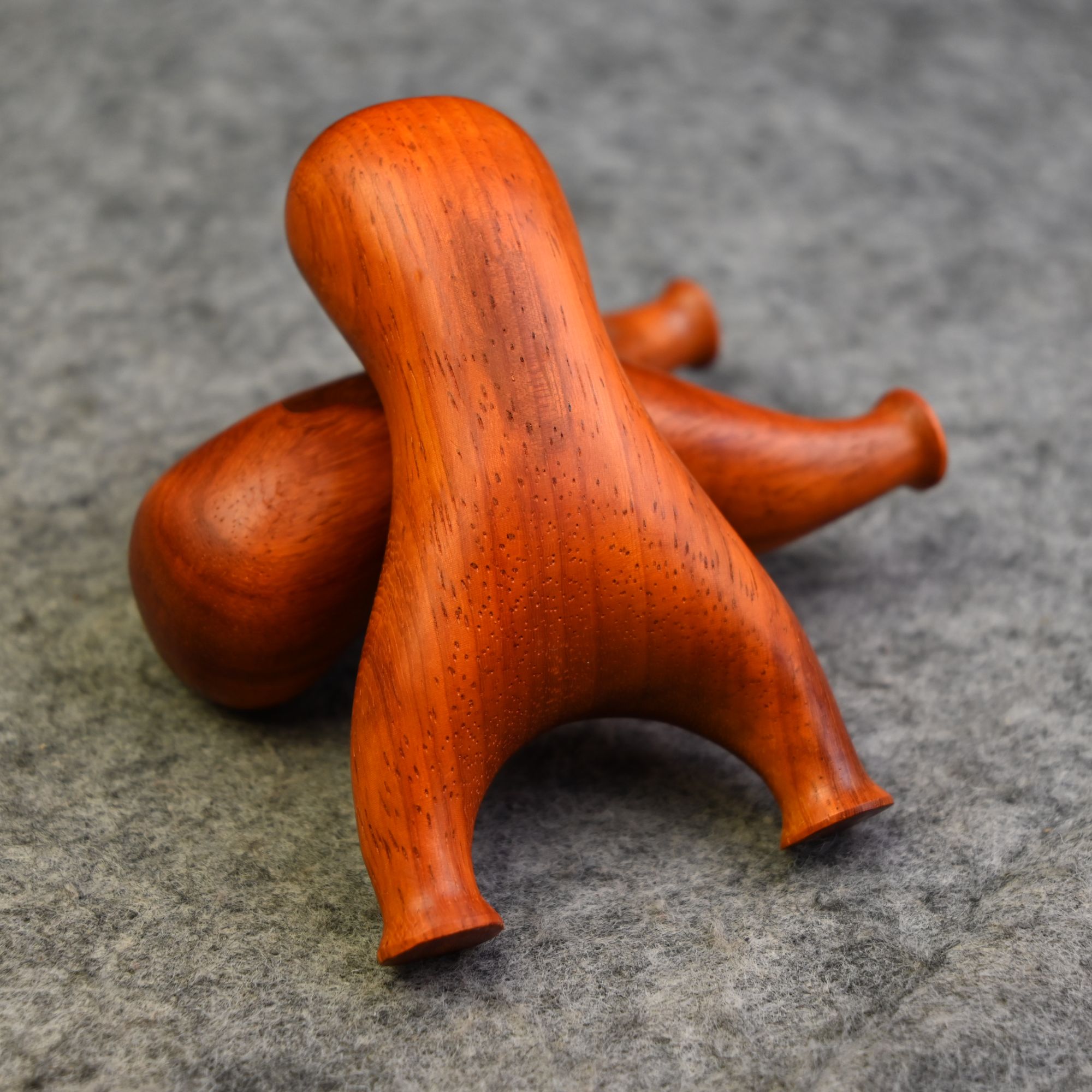 红花梨微暇款实木大胖飞虎 反曲实木扁皮弹弓一把（70.15左右） 