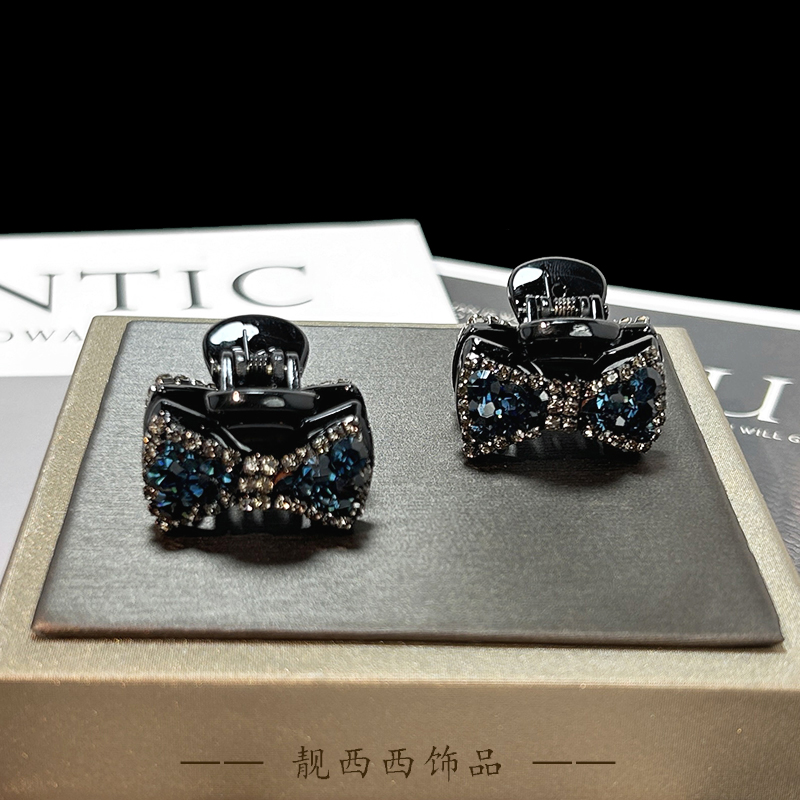 【LXX靓西西】142莫兰色刘海抓夹2.5厘米一对装