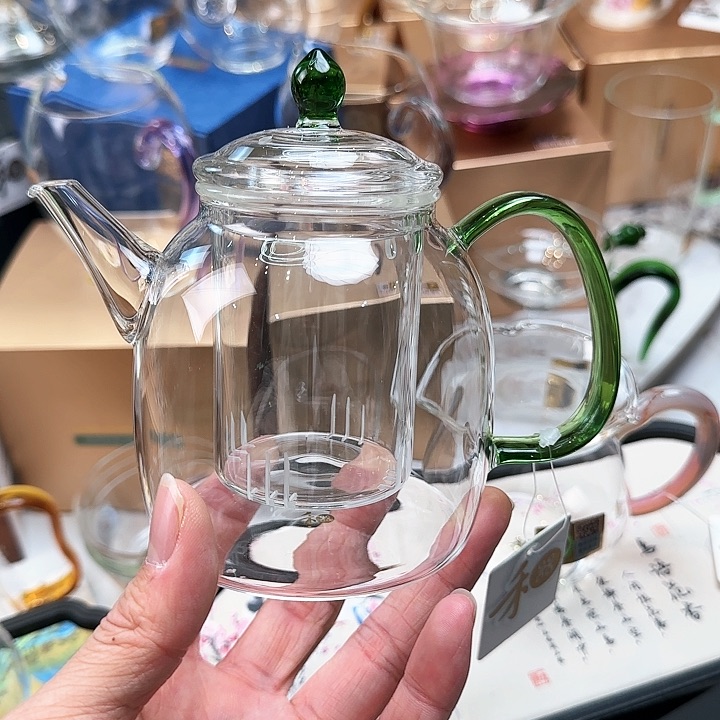 禾器湖绿色宴臣壶内胆款