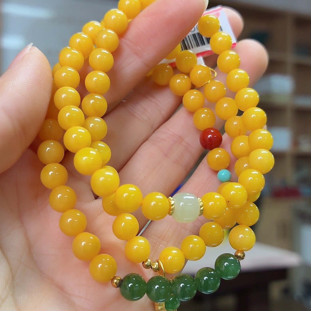 琥珀未镶嵌珠宝奇石