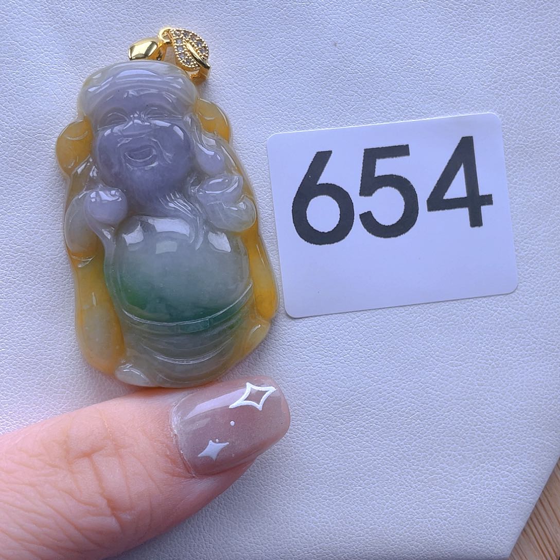 翡翠吊坠(赠链)未镶嵌