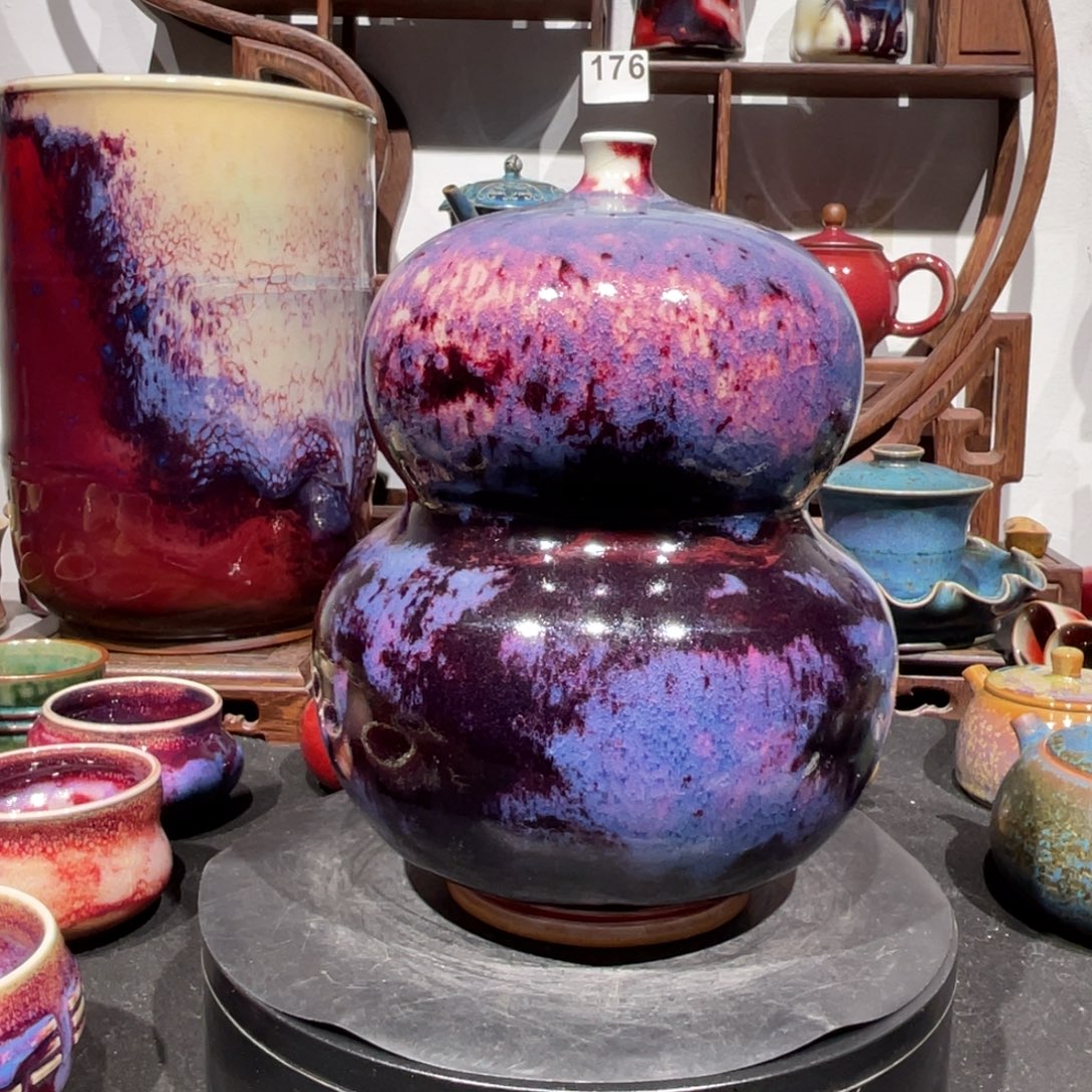 悠***哉 中国神后钧瓷花器