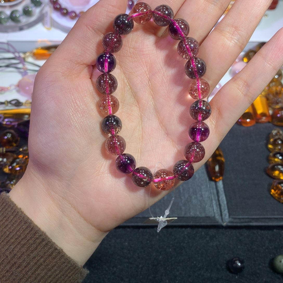 水晶手链未镶嵌天然