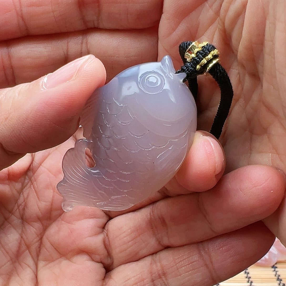 未镶嵌玛瑙/玉髓珠宝半成品