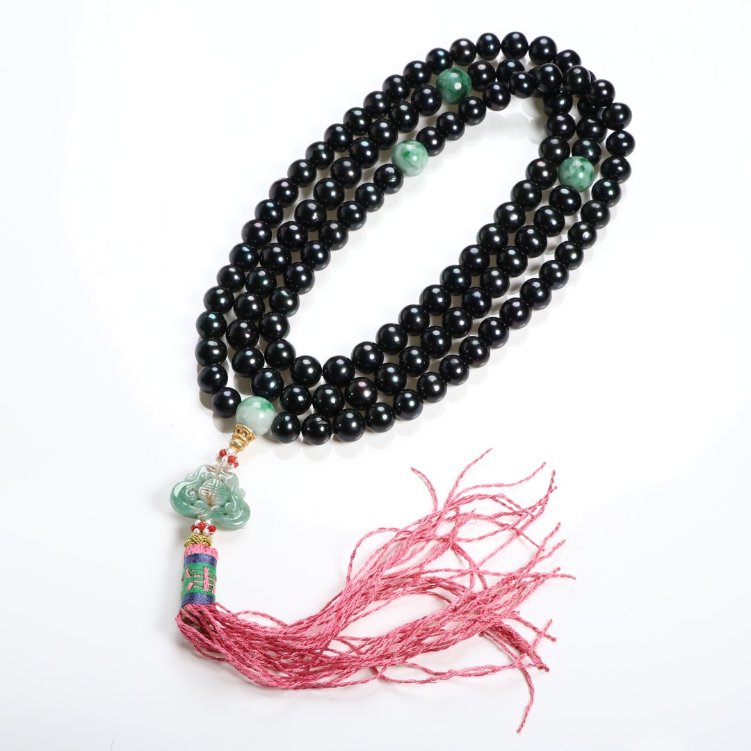 《博古文物》- 东珠108念珠-Xx-250217