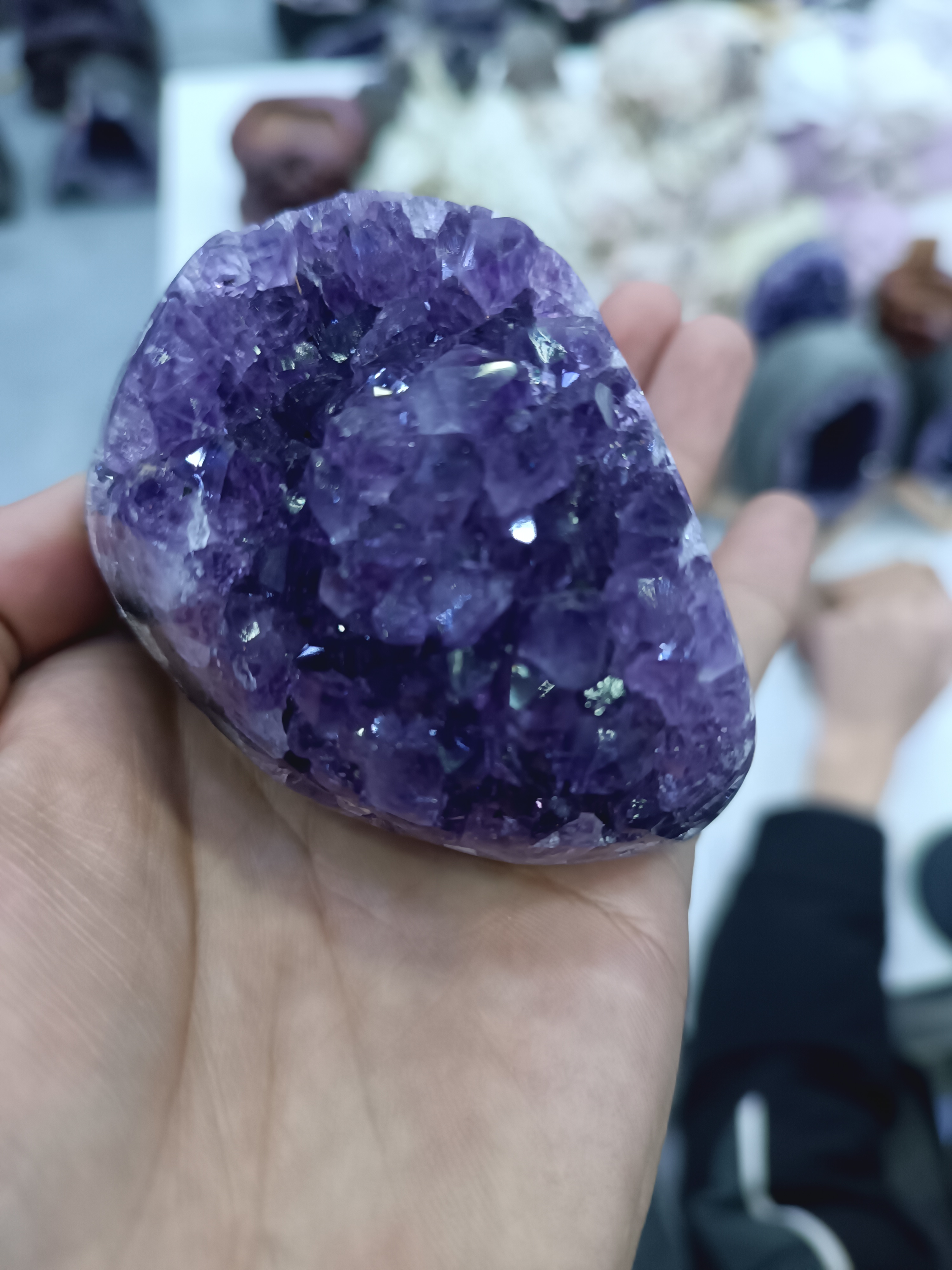 巴西乌拉圭紫水晶摆件