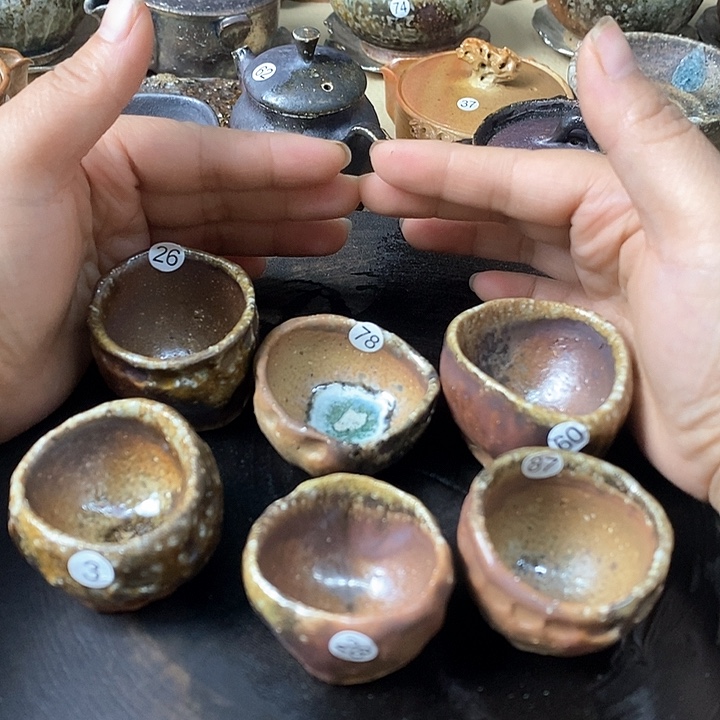 美*头柴烧茶器柴烧茶器