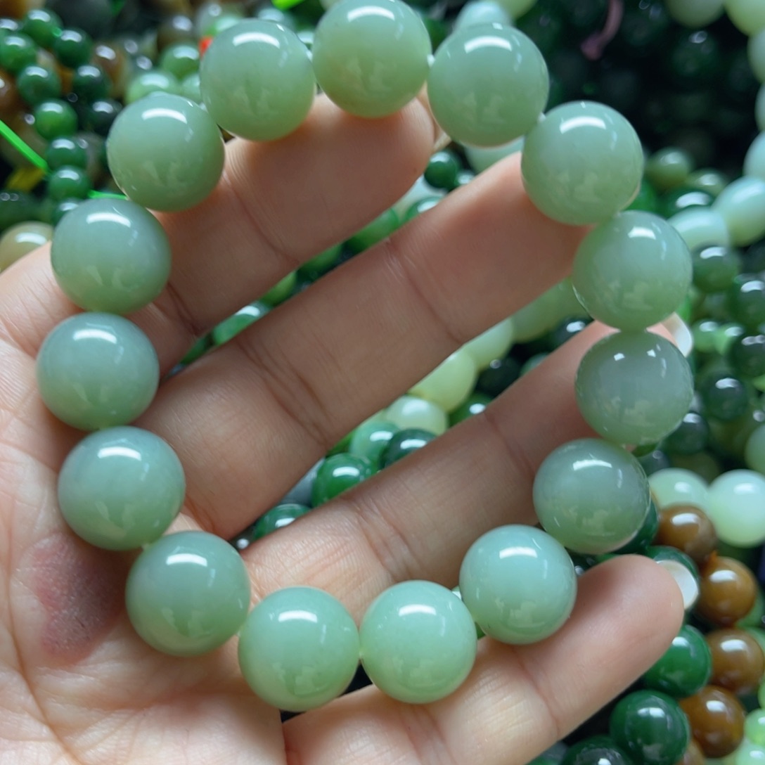 和田玉手链未镶嵌